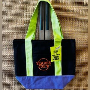 Trader Joe's HALLOWEEN Mini Canvas Tote